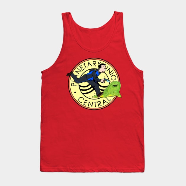 THE ADVENTURES OF CAPTAIN ED MERCER Tank Top by KARMADESIGNER T-SHIRT SHOP